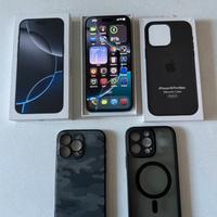 iPhone 16 Pro Max 256GB BLACK - GARANZIA