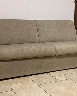 Divano letto Dema modello Metronotte lunghezza 208