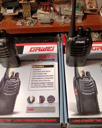 DRIVEI 587S e BAOFENG BF888S palmari UHF