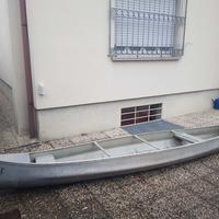 Canoa in alluminio + motori 