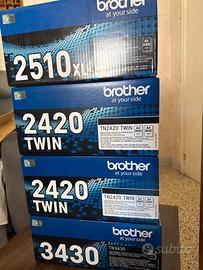 2 TONER BROTHER TN2420 TWIN + TN2510XL + HP 59X
