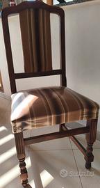 4 sedie di legno