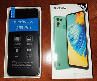 SMARTPHONE BLACKVIEW A 55 E ACC. Nuovo