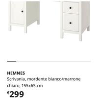 Scrivania Hemnes