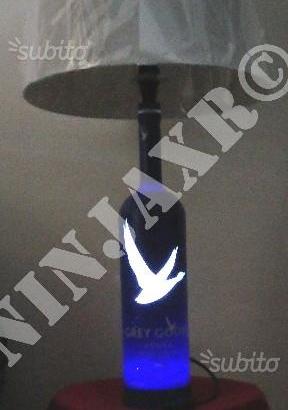 Lampada bottiglia Vodka Led Grey Goose Magnum