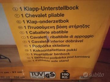 cavalletti allungabili lidl