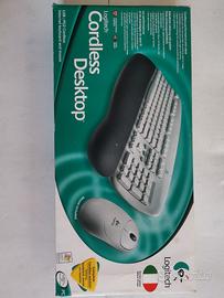 Tastiera e mouse cordless Logitech