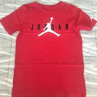 MAGLIETTA JORDAN ROSSA TAGLIA 12-13A 147-163CM EUR