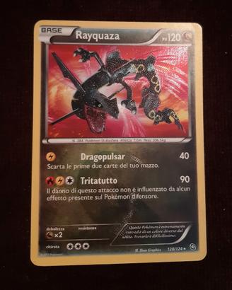 rayquaza shiny DRX 128 / 124