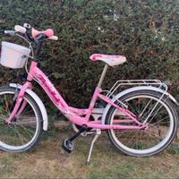 Bicicletta bambina. 4-9 anni.