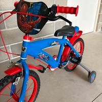 Bici bimbo spiderman
