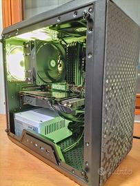 PC gaming/gioco  ryzen5 5600G/16gbRAM/RX590