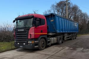 Scania R500 + semirimorchio CIT Rottame rib poster