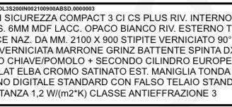 Porta blindata Bertolotto