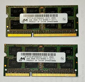 RAM 2GB 2RX8 PC3-8500S-7-10-F1