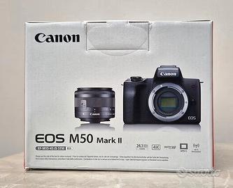 CANON M50 MARK II + 15-45 IS STM – SIGILLATA -