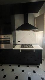 Cucina smaltata nera bianca