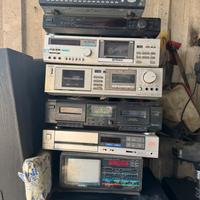 Impianto stereo ampli equalizzatore