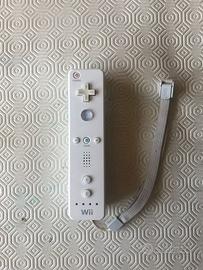 Wii Remote originale Nintendo bianco con lacceto