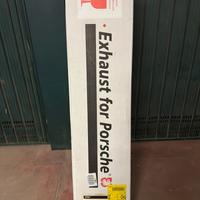 Porsche 911  3200 scarico sportivo acciaio Sikkens