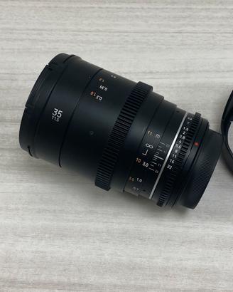 Samyang 35mm T1.5 mk2 obiettivo cine - attacco ef