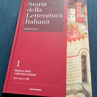 Storia della letteratura italiana di G. Ferroni.