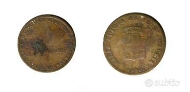 Moneta 1 centesimo 1830 maria luigia d'austria