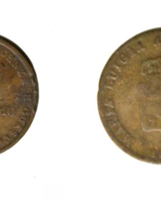 Moneta 1 centesimo 1830 maria luigia d'austria