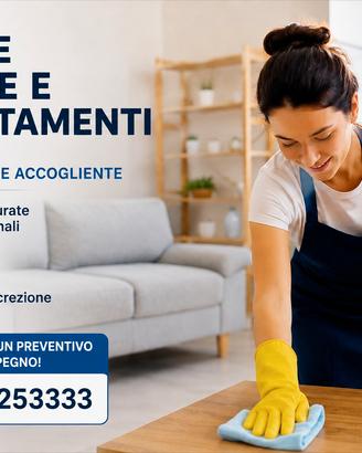 Pulizie Professionali Appartamenti, Case e Ville