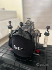 Custodia subacquea giosim per nikon d750