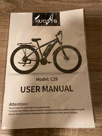 Bici E-BIKE da uomo/ragazzo