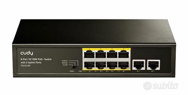 Cudy switch Gigabit Poe+ 8 porte 