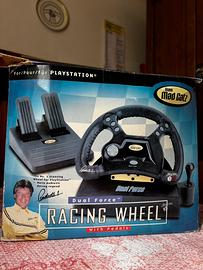 Volante e pedali Mad Catz Dual Force Racing Wheel