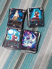 Lotto 80 carte dragon ball