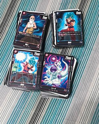 Lotto 80 carte dragon ball