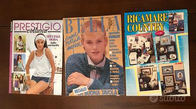 Riviste e Libri uncinetto/filet/punto croce/maglia