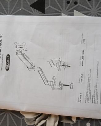 Supporto per monitor computer da gaming