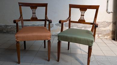 Sedie vintage in stile classico