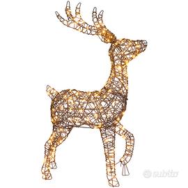 Renna con LED natale