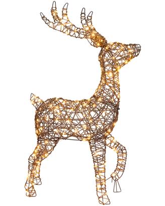 Renna con LED natale