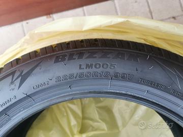 GOMME INVERNALI BRIDGESTONE 225/50/R18 