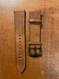 Cinturino Orologio pelle Marrone Chiaro 22mm