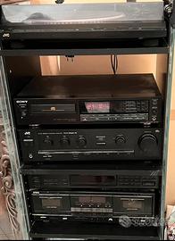 Stereo e vari componenti