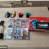 Nintendo switch più Giochi e controller 