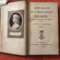 Annales de l’imprimerie des Alde