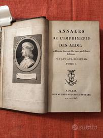 Annales de l’imprimerie des Alde