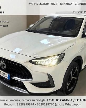 MG HS LUXURY 162CV 2024 - PARI AL NUOVO