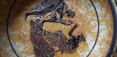 Decorazione antica con figure greche 