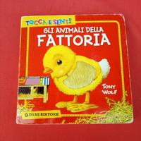 libro "Gli animali della fattoria" bambini