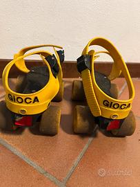 Pattini a 4 ruote GIOCA regolabili